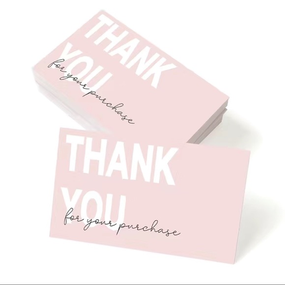 50 Thank You Cards - Picture 4 of 5